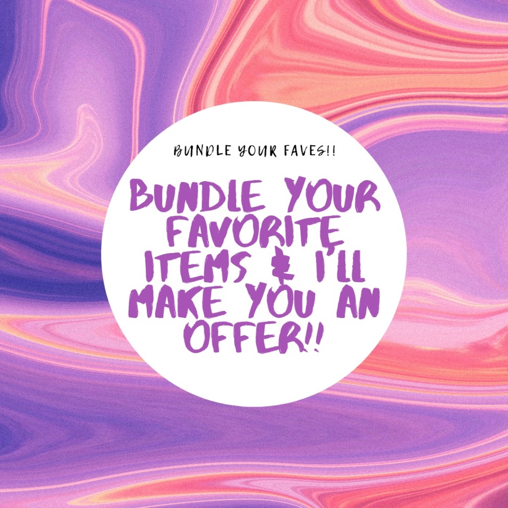 Bundle Your Favorites Items!!!